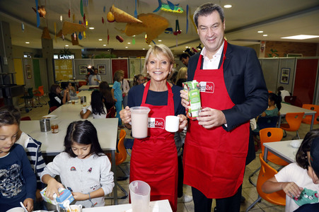 Schulfrühstück der Organisation brotZeit e.V. in München