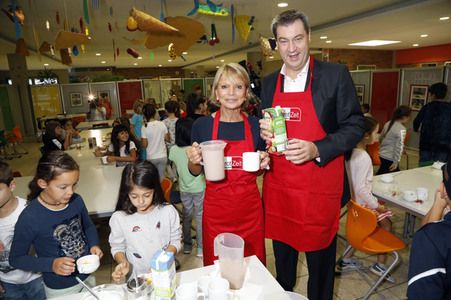 Schulfrühstück der Organisation brotZeit e.V. in München