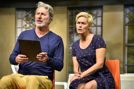 Theaterprobe 'Willkommen bei den Hartmanns' in Berlin