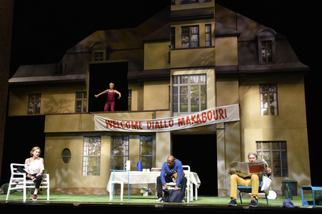 Theaterprobe 'Willkommen bei den Hartmanns' in Berlin