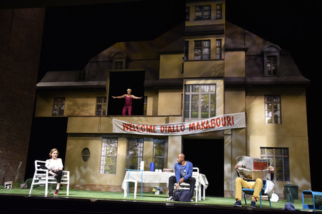 Theaterprobe 'Willkommen bei den Hartmanns' in Berlin