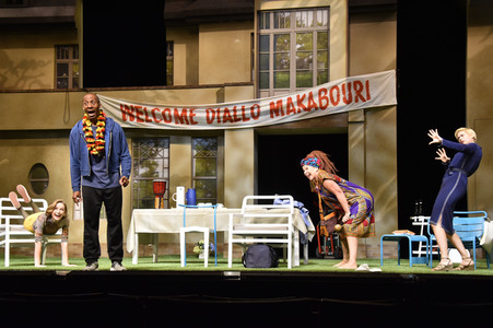 Theaterprobe 'Willkommen bei den Hartmanns' in Berlin