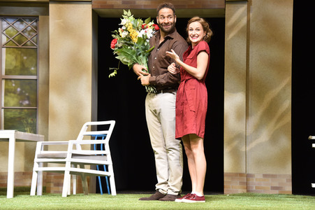 Theaterprobe 'Willkommen bei den Hartmanns' in Berlin