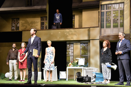 Theaterprobe 'Willkommen bei den Hartmanns' in Berlin
