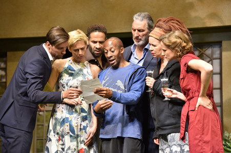 Theaterprobe 'Willkommen bei den Hartmanns' in Berlin