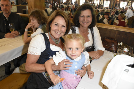 Im Volkssängerzelt bei der Eröffnung vom Oktoberfest 2018 in München