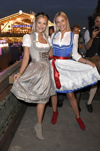In Käfers Wiesn-Schänke bei der Eröffnung vom Oktoberfest 2018 in München