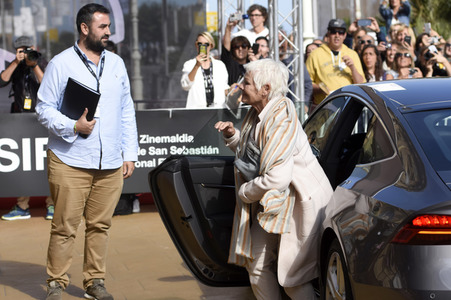 Ankunft auf dem San Sebastian Film Festival 2018