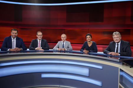 Talkshow 'hart aber fair' in Berlin