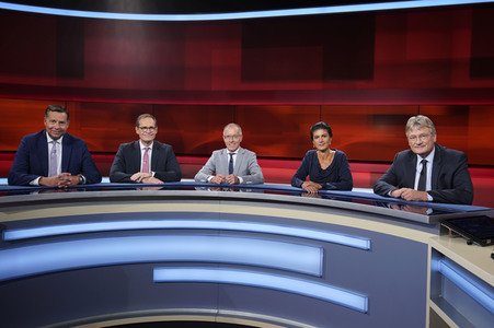 Talkshow 'hart aber fair' in Berlin