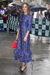 Leighton Meester bei der Ankunft zur Talkshow 'Build Series' in New York