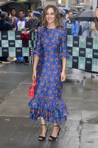 Leighton Meester bei der Ankunft zur Talkshow 'Build Series' in New York