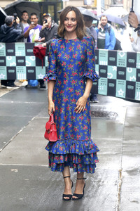 Leighton Meester bei der Ankunft zur Talkshow 'Build Series' in New York