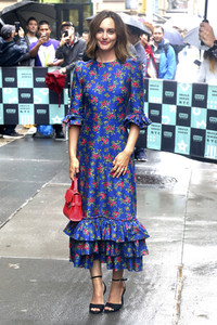 Leighton Meester bei der Ankunft zur Talkshow 'Build Series' in New York