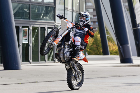 Pressetermin zur 'Night of the Jumps' in Köln
