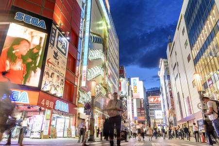 Sightseeing Tokio