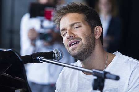 Pablo Alborán präsentiert 'Momentos por vivir' im Madrid
