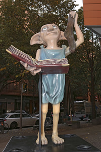 Enthüllung von Harry Potter Skulpturen in Berlin