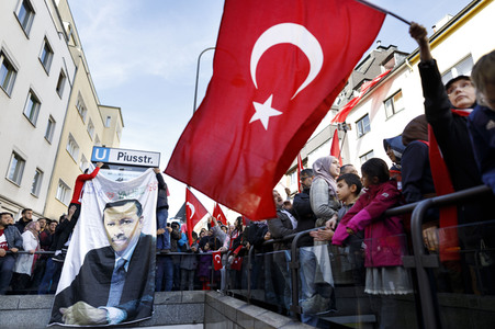 Besuch von Präsident Erdogan in Köln