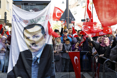 Besuch von Präsident Erdogan in Köln