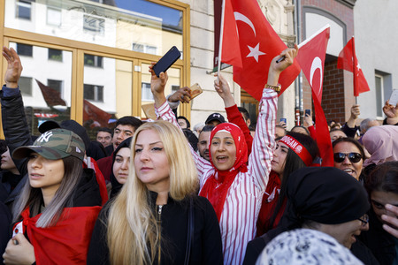 Besuch von Präsident Erdogan in Köln