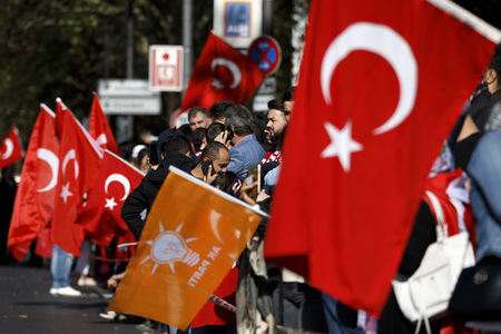 Besuch von Präsident Erdogan in Köln