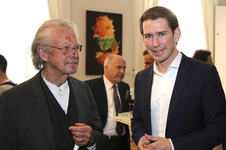 Verleihung vom Großen Österreichischen Staatspreis an Florjan Lipus in Wien