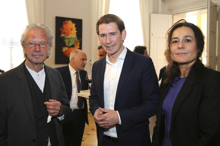 Verleihung vom Großen Österreichischen Staatspreis an Florjan Lipus in Wien