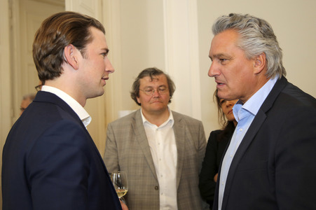 Verleihung vom Großen Österreichischen Staatspreis an Florjan Lipus in Wien