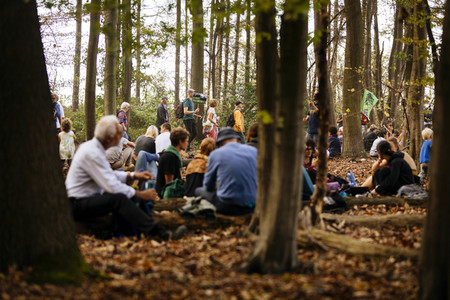 Großdemo 'Wald retten - Kohle stoppen' am Hambacher Wald