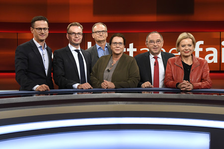 Talkshow 'hart aber fair' in Köln