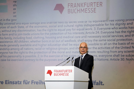 Eröffnung der Frankfurter Buchmesse 2018