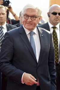 Frank-Walter Steinmeier auf der Frankfurter Buchmesse 2018