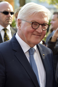 Frank-Walter Steinmeier auf der Frankfurter Buchmesse 2018