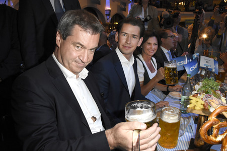 Schlusskundgebung der CSU zur Landtagswahl in München