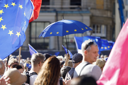 Kundgebung 'Pulse of Europe' in Köln