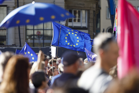 Kundgebung 'Pulse of Europe' in Köln