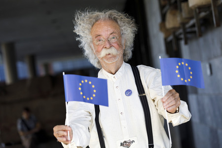 Kundgebung 'Pulse of Europe' in Köln