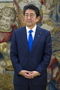 Empfang für Shinzo Abe in Madrid