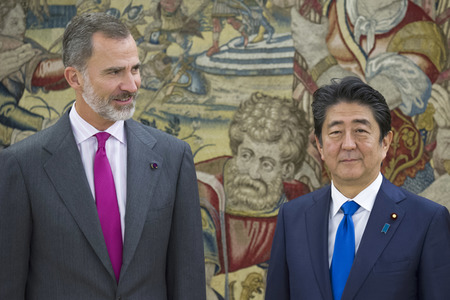 Empfang für Shinzo Abe in Madrid