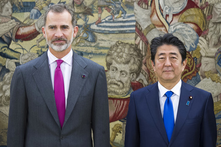 Empfang für Shinzo Abe in Madrid