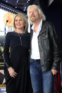 Richard Branson  erhält einen Stern auf dem Hollywood Walk of Fame in Los Angeles