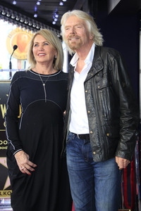 Richard Branson  erhält einen Stern auf dem Hollywood Walk of Fame in Los Angeles