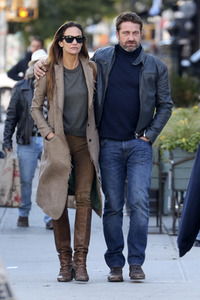 Gerard Butler in New York