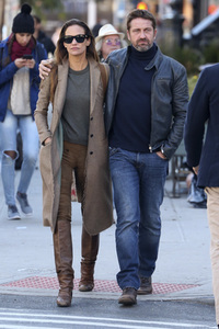 Gerard Butler in New York