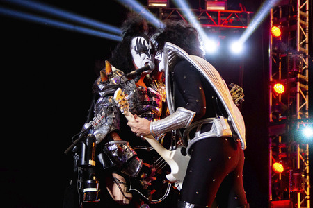 Konzert von Kiss in Hamburg