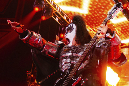 Konzert von Kiss in Hamburg