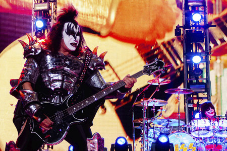 Konzert von Kiss in Hamburg