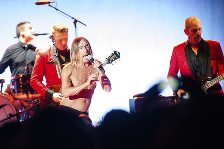 Konzert von Iggy Pop in Hamburg