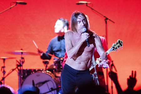 Konzert von Iggy Pop in Hamburg